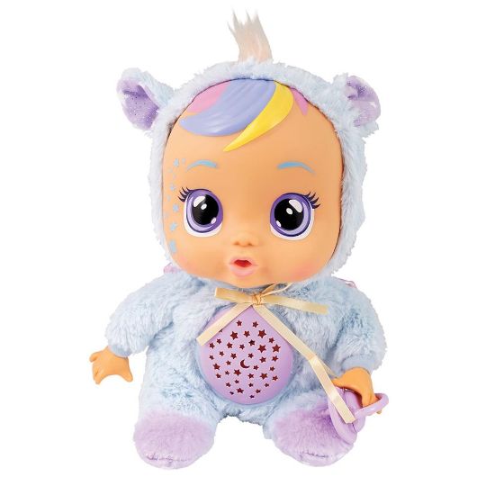 Εικόνα της Cry Babies Κλαψουλίνια Όνειρα Γλυκά Jenna - Διαδραστική Κούκλα Φωτεινός Projector με Νανουρίσματα