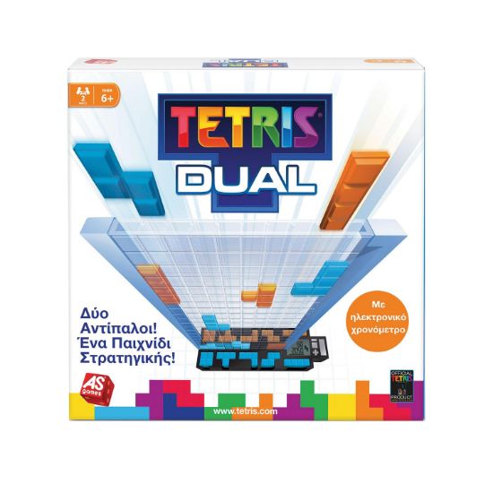 Εικόνα της AS Games Επιτραπέζιο Παιχνίδι Tetris Για Ηλικίες 6+ Χρονών Και 2 Παίκτες