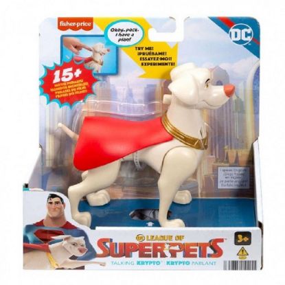 Εικόνα της Fisher-Price DC League of Super-Pets Figure Super-Pet with Sounds Krypto