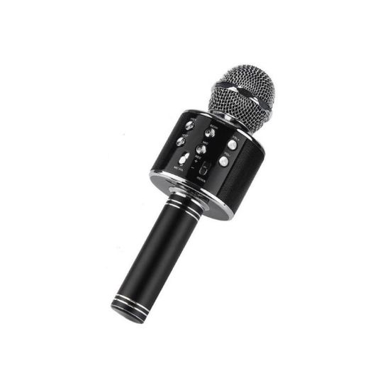 Εικόνα της Ασύρματο Μικρόφωνο Karaoke SPM WS858 σε Μαύρο Χρώμα